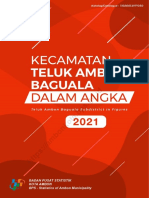 Kecamatan Teluk Ambon Baguala Dalam Angka 2021