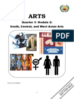 Quarter 3-Module 2: South, Central, and West Asian Arts