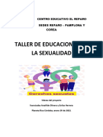 Taller de Educacion para La Sexualidad - 2022