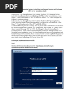 Exchange 2016 Server Installation Guide
