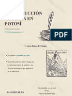 La Produccion de Plata en Potosi