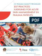 Acute Pain Guidelines