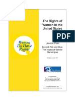 The Rights of Women in The United States: Lesson Plan
