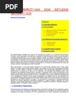 AS PERSPECTIVAS DOS ESTUDOS GEOGRÁFICOS - Christofoletti