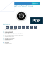 UNV Datasheet IPC815SB-ADF14K-I0 5MP Fisheye Fixed Dome Network Camera Datasheet V1.0-En
