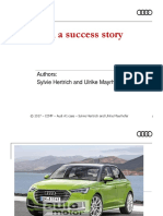 Audi A1, A Success Story: Authors: Sylvie Hertrich and Ulrike Mayrhofer