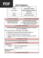 Detailed Lesson Plan Grade 9 - Mathematics