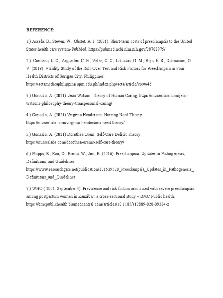 REFERENCE | PDF