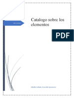 Catalogo de Quimica