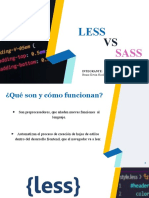 Presentación Less Vs Sass