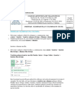 Insertar y Eliminar Filas y Columnas