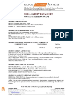 Material Safety Data Sheet: Mofs Anti Settling Agent