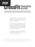 The CrossFit Training Guide
