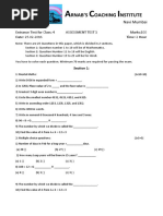 Class IX Practical Science Experiments | PDF
