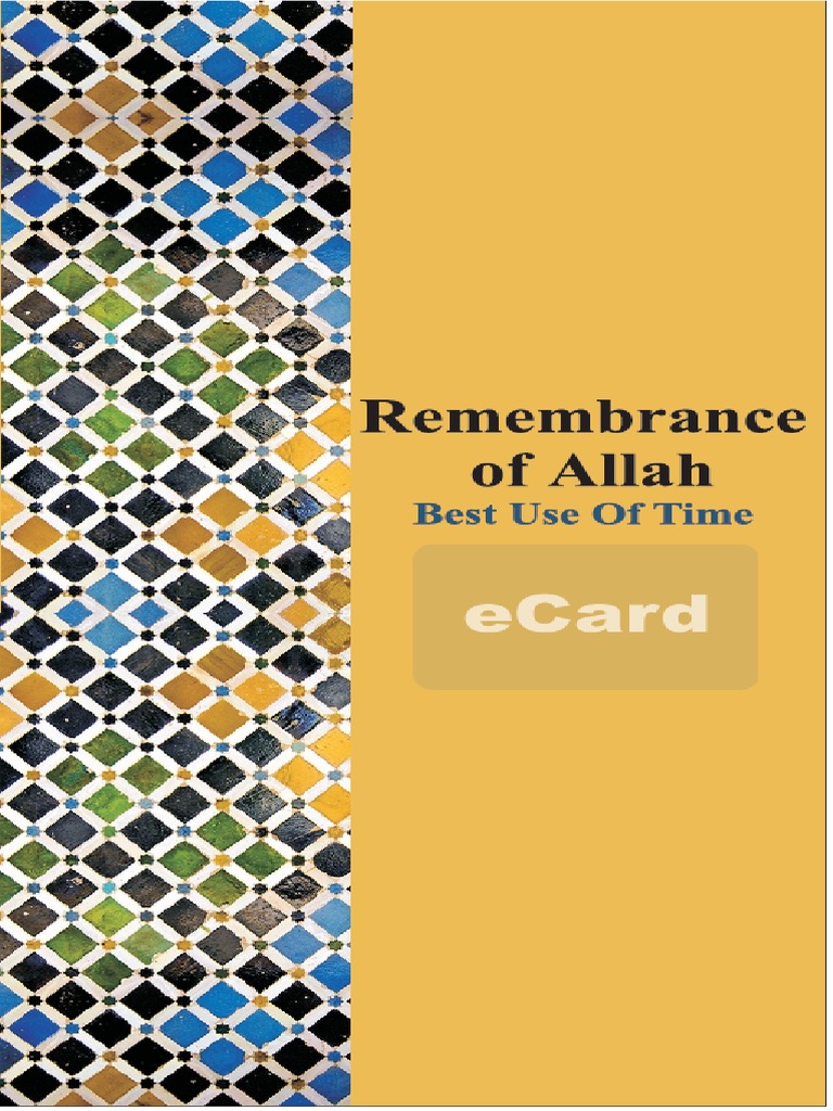 Aiwf Ecards Remembrance Of Allah Pdf