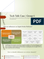 Tech Talk Case Presentation 6