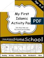 My First Islamic Activity Pack All About Me Updates