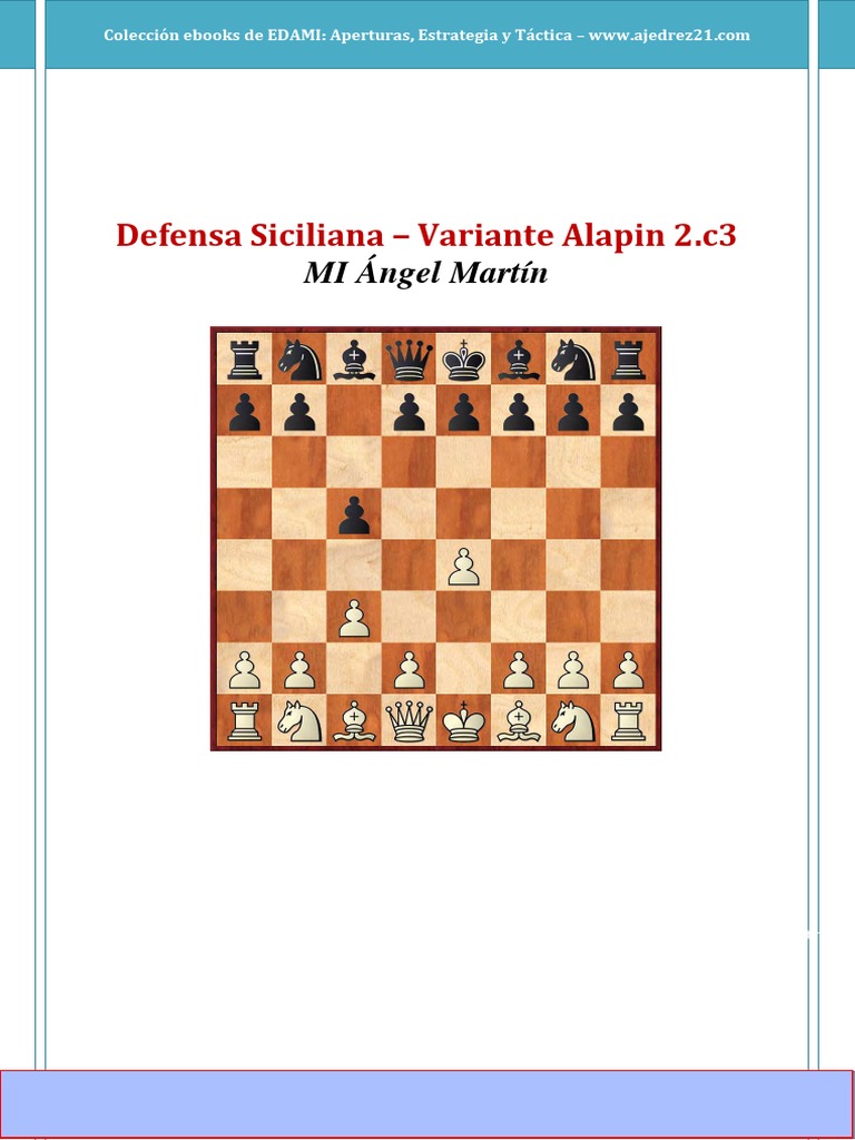 Siciliana Variante Alapin-1 | PDF | Aperturas de ajedrez | Teoría del ...