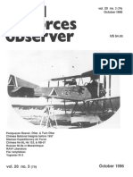 Small Forces Observer: Vol. 20 No. 3 October 1996