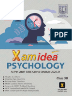 Xam Idea Psychology CBSE Class 12 Book