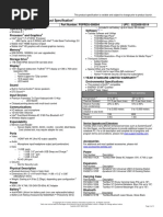 Satellite S55T-B Detailed Product Specification: Operating Non-Operating