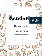 Recetario de Bases de La Panderia