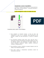 Conectores y Conexiones A Racor Neumático