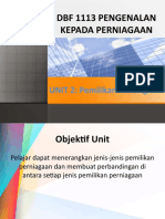 Slaid Pengenalan Kepada Perniagaan Unit 2