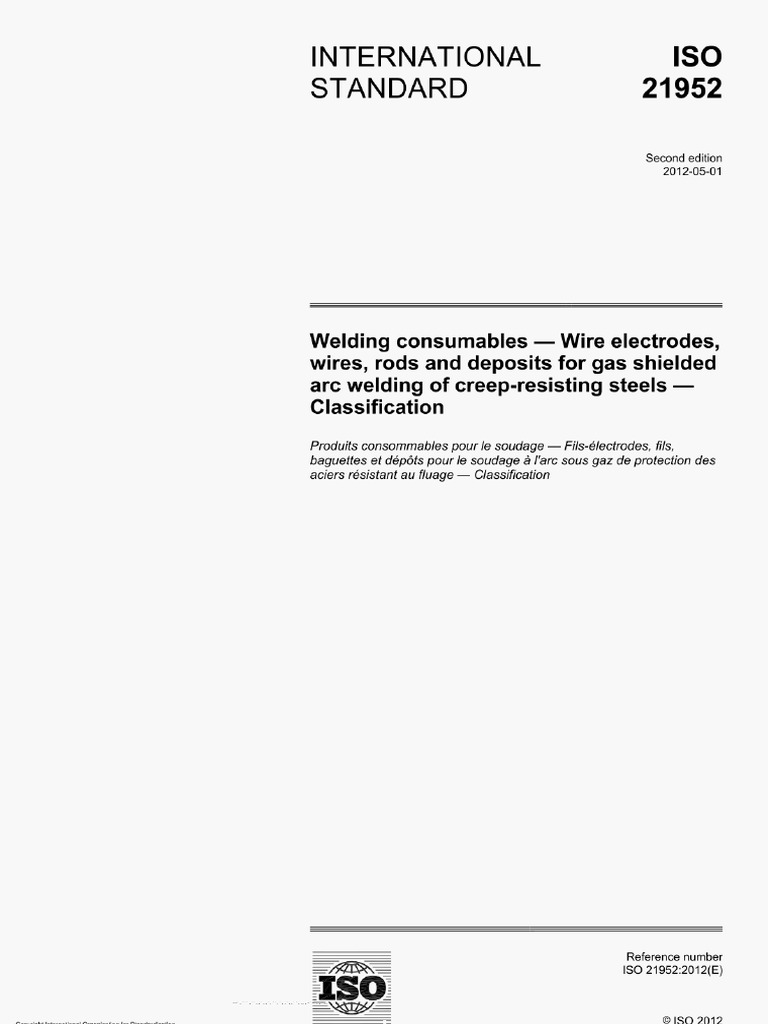 Iso 21952-2012 | PDF