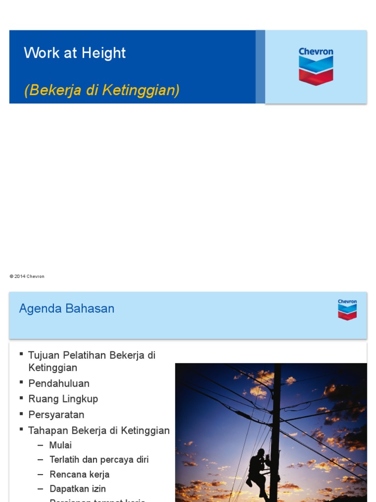 Work At Height Training Ind Pdf