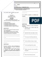 Atividades de Revisão e Consolidação 9ano Abc