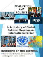 3.3.1 Lesson - Globalization and Politics