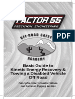 Basic Guide To Kinetic Energy Recovery & Towing A Disabled Vehicle Off Road