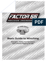 Basic Guide To Winching: Principles, Safety Considerations, and Common Rigging Set-Ups