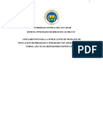 Universidad Central del Ecuador guía para publicar tesis