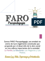 Presentación General FARO PSICOPEDAGOGIA 2020