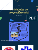 Actividades de Proyección Social