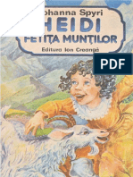 Johanna Spyri - Heidi, Fetita Muntilor - Partea 1