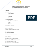 2. Estructura y Enlaces - Portafolio Digital Docente 2021