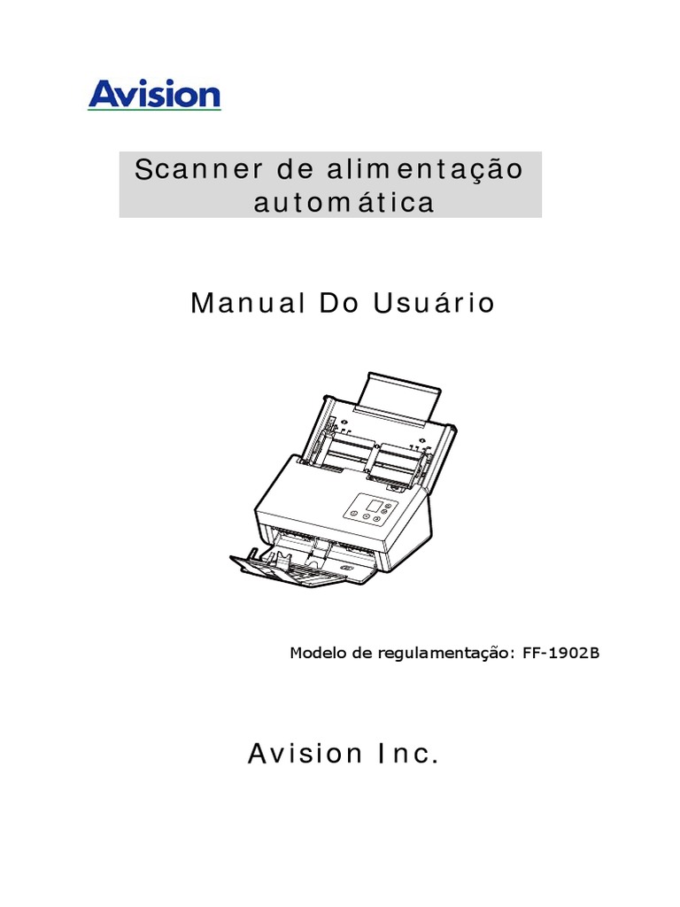 Manual Avision Scanner Ad370wn - PT | PDF | Janela (informática ...