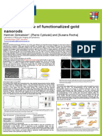 Intracellular Fate of Functionalized Gold Nanorods: Hermon Girmatsion, (Pierre Cybluski) and (Susana Rocha)