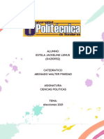 Analisis Sobre Las Elecciones 2021 PDF