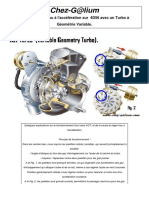 Diminution Du Trou À L Accélération Sur 4D56 Avec Un Turbo À Géométrie Variable