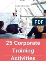 25 Corporate Training Activities