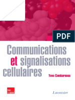Communications Et Signalisations Cellulaires 4 Ed - Sommaire