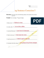 Beginning Sentence Correction 5 - Answer
