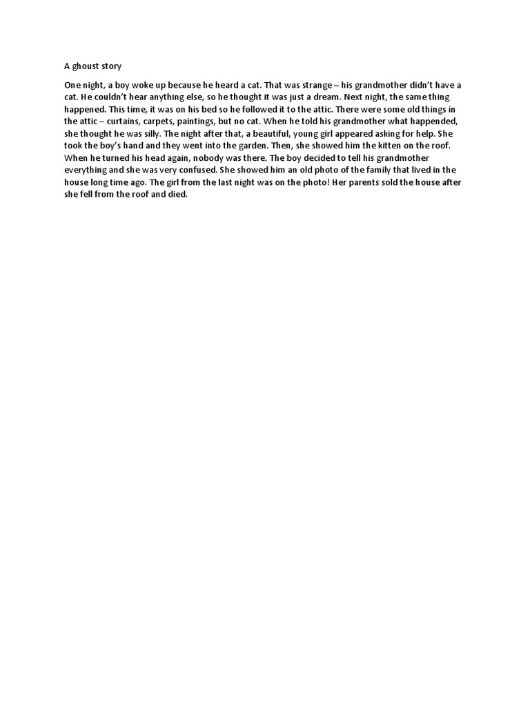 A Ghost Story | PDF