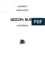 (Wiedźmin) Andrzej Sapkowski - Sezon burz-Supernowa (2013)