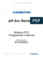 PH Arc Sensors: Modbus RTU Programmer's Manual