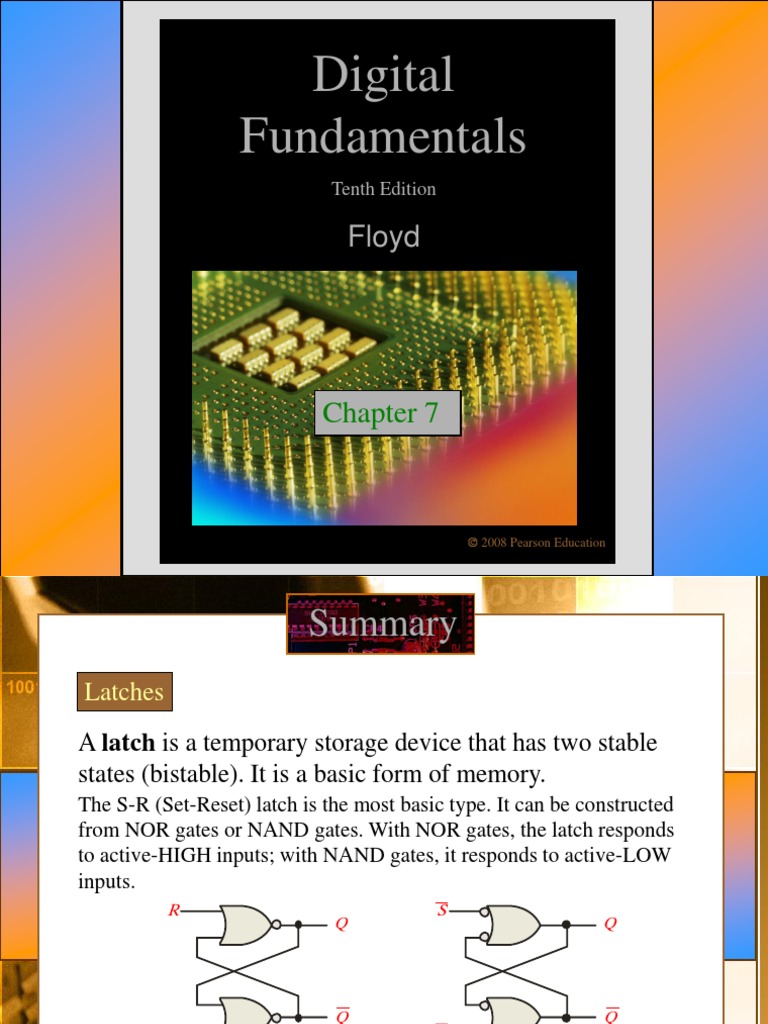 Digital Fundamentals Ch7 | PDF | Digital Technology | Manufactured Goods